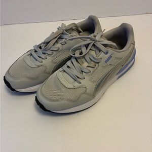 Puma Light Gray Athletic Shoes